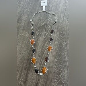 House of Harlow1960 Belt. Brown and mustard Color. One Size. NEW